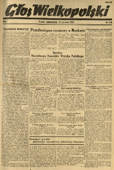 Głos Wielkopolski. 1945.06.18 R.1 nr110