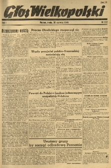 Głos Wielkopolski. 1945.06.20 R.1 nr112