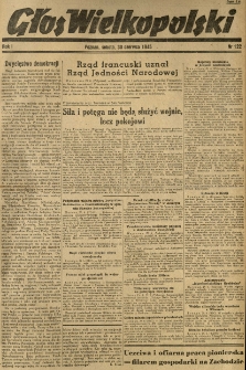 Głos Wielkopolski. 1945.06.30 R.1 nr122