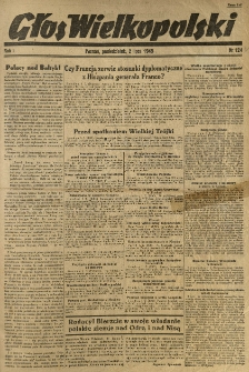 Głos Wielkopolski. 1945.07.02 R.1 nr124