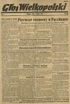Głos Wielkopolski. 1945.07.18 R.1 nr140