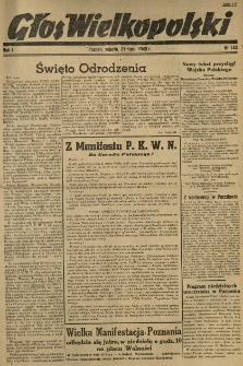 Głos Wielkopolski. 1945.07.21 R.1 nr143