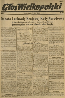 Głos Wielkopolski. 1945.07.25 R.1 nr147