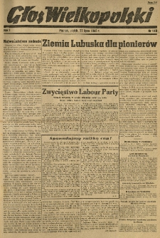 Głos Wielkopolski. 1945.07.27 R.1 nr149
