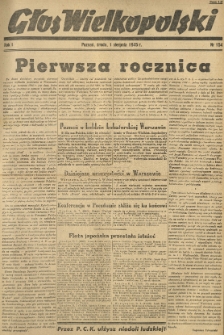 Głos Wielkopolski. 1945.08.01 R.1 nr154