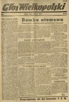 Głos Wielkopolski. 1945.08.08 R.1 nr161