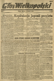 Głos Wielkopolski. 1945.08.12 R.1 nr165