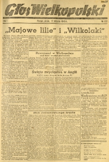 Głos Wielkopolski. 1945.08.17 R.1 nr170