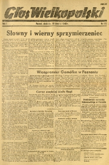 Głos Wielkopolski. 1945.08.19 R.1 nr172