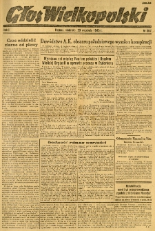 Głos Wielkopolski. 1945.09.23 R.1 nr207