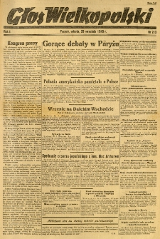 Głos Wielkopolski. 1945.09.29 R.1 nr213
