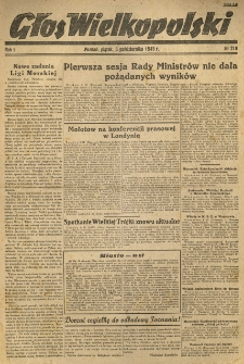 Głos Wielkopolski. 1945.10.05 R.1 nr219
