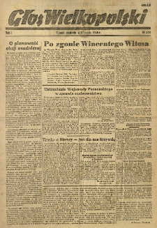Głos Wielkopolski. 1945.11.04 R.1 nr249