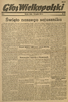 Głos Wielkopolski. 1945.11.07 R.1 nr252