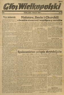 Głos Wielkopolski. 1945.11.09 R.1 nr254