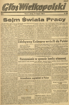 Głos Wielkopolski. 1945.11.17 R.1 nr262