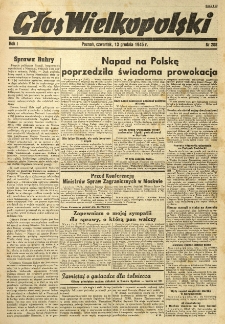 Głos Wielkopolski. 1945.12.13 R.1 nr288