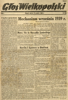 Głos Wielkopolski. 1945.12.21 R.1 nr296