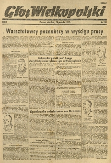 Głos Wielkopolski. 1945.12.23 R.1 nr298