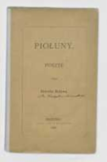 Piołuny : poezye przez Ernesta Buławę