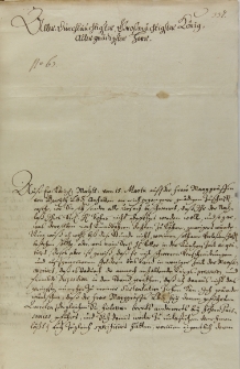 List Ferdynanda księcia Kurlandii do kr&oacute;la Augusta II, Gdańsk 18.05.1712