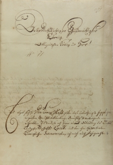 List Ewalda von Sachen kanclerza kurlandzkiego, Kr&oacute;lewiec 22.02.1713