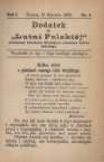 Dodatek do "Lutni Polskiej" poświęcony kwestyom dotyczącym polskiego śpiewu ludowego 1885.01.15 R.1 Nr2