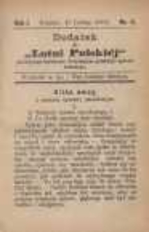 Dodatek do "Lutni Polskiej" poświęcony kwestyom dotyczącym polskiego śpiewu ludowego 1885.02.15 R.1 Nr4