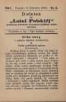 Dodatek do "Lutni Polskiej" poświęcony kwestyom dotyczącym polskiego śpiewu ludowego 1885.04.15 R.1 Nr8