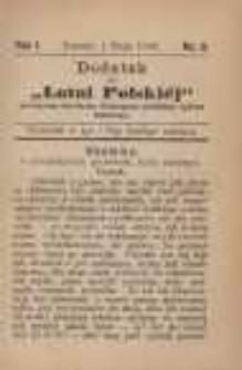 Dodatek do "Lutni Polskiej" poświęcony kwestyom dotyczącym polskiego śpiewu ludowego 1885.05.01 R.1 Nr9