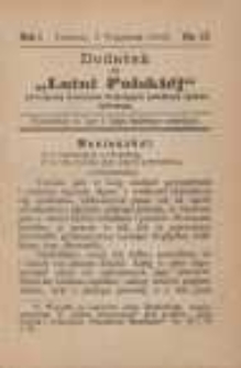 Dodatek do "Lutni Polskiej" poświęcony kwestyom dotyczącym polskiego śpiewu ludowego 1885.09.01 R.1 Nr17