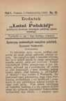 Dodatek do "Lutni Polskiej" poświęcony kwestyom dotyczącym polskiego śpiewu ludowego 1885.10.01 R.1 Nr19