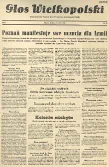 Głos Wielkopolski. 1945.03.08 R.1 nr18