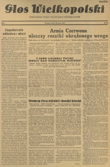 Głos Wielkopolski. 1945.03.20 R.1 nr28
