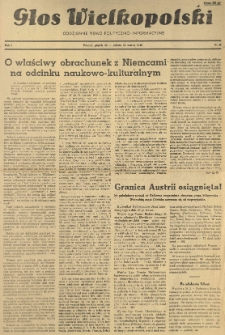 Głos Wielkopolski. 1945.03.30-31 R.1 nr38