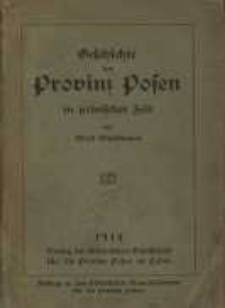 Geschichte der Provinz Posen in polnischer Zeit