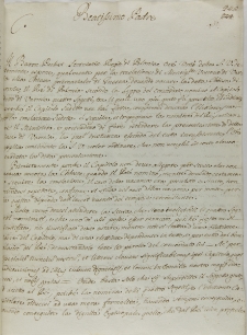 List Jakuba Pucheta do Innocentego XIII