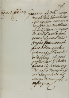 List Jakuba Pucheta do Gaspariego