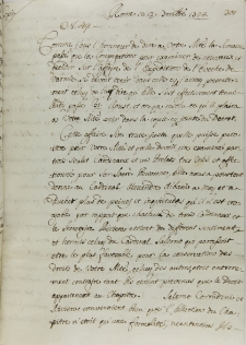 List Jakuba Pucheta do Jana Sebastiana Szembeka, Rzym 02.09.1724