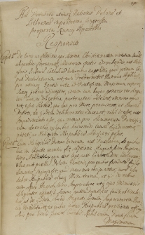 Ad Postulata utriusq[ue] Nationis Polones[!] et Lithuaniae in postremo Congre&szlig;u proposita Nuncij Apostolici Responsio