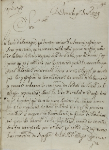 List Jakuba Pucheta do Jana Sebastiana Szembeka, Rzym 01.01.1729