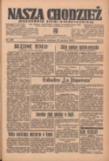 Nasza Chodzież: organ poświęcony obronie interesów narodowych na zachodnich ziemiach Polski 1935.12.22 R.6 Nr296