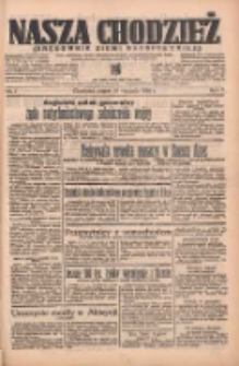 Nasza Chodzież: organ poświęcony obronie interes&oacute;w narodowych na zachodnich ziemiach Polski 1936.01.10 R.7 Nr7
