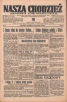 Nasza Chodzież: organ poświęcony obronie interes&oacute;w narodowych na zachodnich ziemiach Polski 1936.01.12 R.7 Nr9