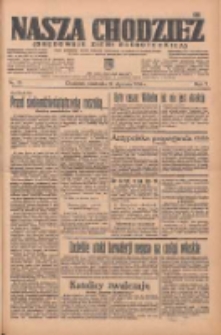 Nasza Chodzież: organ poświęcony obronie interes&oacute;w narodowych na zachodnich ziemiach Polski 1936.01.19 R.7 Nr15