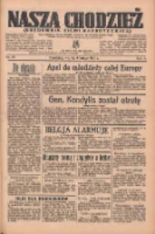 Nasza Chodzież: organ poświęcony obronie interes&oacute;w narodowych na zachodnich ziemiach Polski 1936.02.04 R.7 Nr28