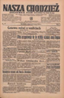 Nasza Chodzież: organ poświęcony obronie interes&oacute;w narodowych na zachodnich ziemiach Polski 1936.03.13 R.7 Nr61