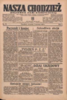 Nasza Chodzież: organ poświęcony obronie interesów narodowych na zachodnich ziemiach Polski 1936.04.02 R.7 Nr78