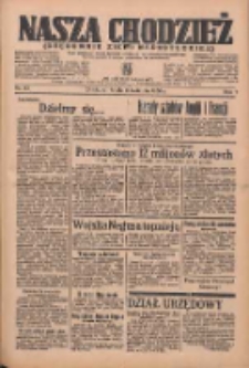 Nasza Chodzież: organ poświęcony obronie interesów narodowych na zachodnich ziemiach Polski 1936.04.08 R.7 Nr83