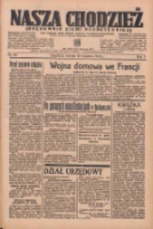 Nasza Chodzież: organ poświęcony obronie interes&oacute;w narodowych na zachodnich ziemiach Polski 1936.04.28 R.7 Nr99